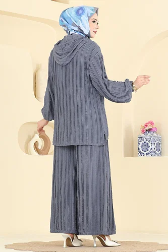 moda selvim Combined 0361BG354 Dark Gray - Thumbnail