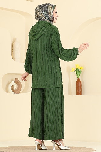 moda selvim Combined 0361BG354 Khaki - Thumbnail