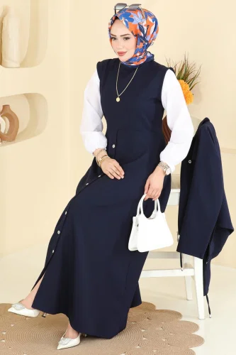 E.R.K. - Combined 0362ERK1158 Navy Blue