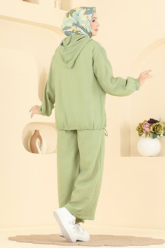 moda selvim Combined 0364ERK1158 Almond Green - Thumbnail