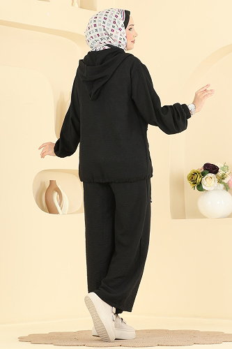 moda selvim Combined 0364ERK1158 Black - Thumbnail