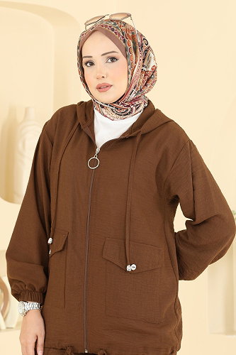 moda selvim Combined 0364ERK1158 Brown - Thumbnail