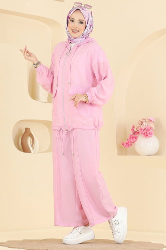 moda selvim Combined 0364ERK1158 Pink - Thumbnail