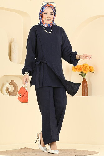 moda selvim Combined 0365ERK1158 Navy Blue - Thumbnail