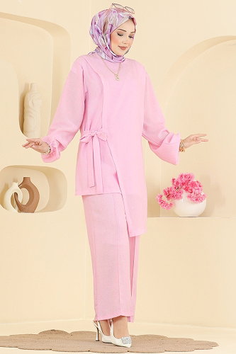 moda selvim Combined 0365ERK1158 Pink - Thumbnail