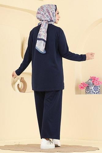 moda selvim Combined 040MR1078 Navy Blue - Thumbnail