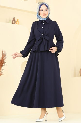 A.L.G. - Combined 0684ALG474 Navy Blue