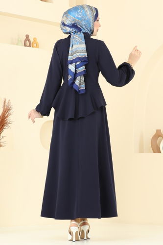 moda selvim Combined 0684ALG474 Navy Blue - Thumbnail