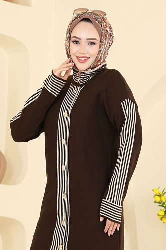 moda selvim Combined 0690KLB1050 Brown - Thumbnail