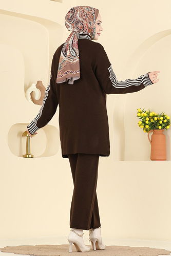 moda selvim Combined 0690KLB1050 Brown - Thumbnail