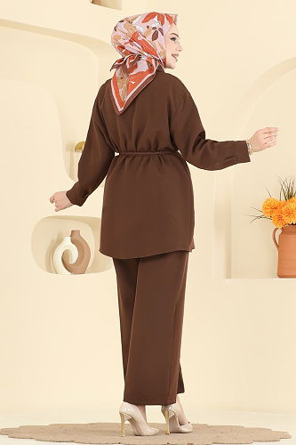 moda selvim Combined 0844LVA1173 Bitter Brown - Thumbnail