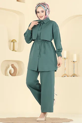 moda selvim Combined 0844LVA1173 Mold Green - Thumbnail