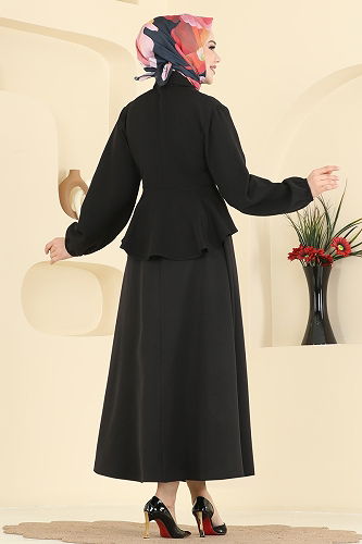 moda selvim Combined 0845LVA1173 Black - Thumbnail