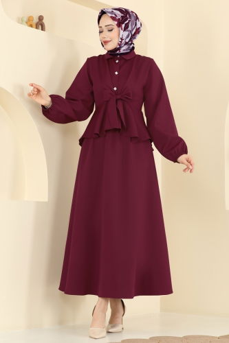 L.V.A. - Combined 0845LVA1173 Dark Burgundy