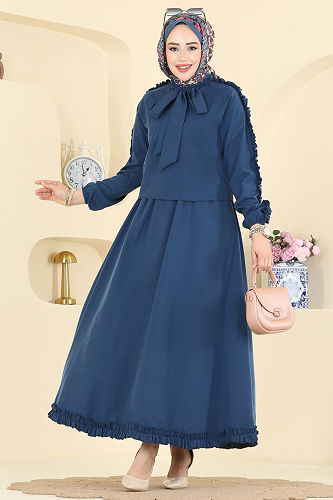 moda selvim Combined 0847LVA1173 Dark Indigo - Thumbnail