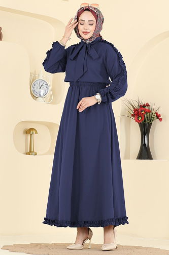 moda selvim Combined 0847LVA1173 Navy Blue - Thumbnail