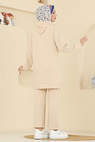 moda selvim Combined 1002ETT926 Beige - Thumbnail