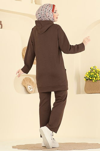 moda selvim Combined 1002ETT926 Brown - Thumbnail