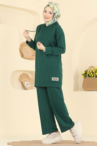 moda selvim Combined 1002ETT926 Emerald - Thumbnail