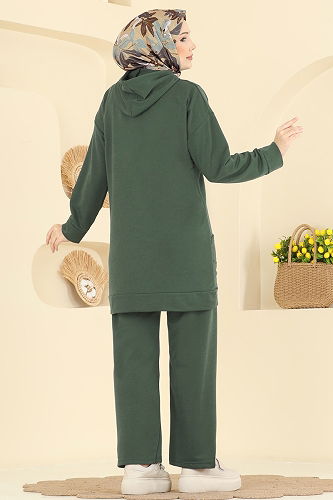 moda selvim Combined 1002ETT926 Khaki - Thumbnail