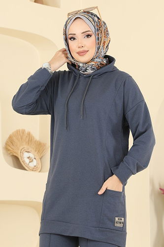 moda selvim Combined 1002ETT926 Smoked - Thumbnail