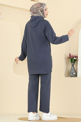 moda selvim Combined 1002ETT926 Smoked - Thumbnail