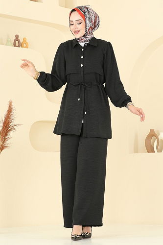 moda selvim Combined 1015MP806 Black - Thumbnail