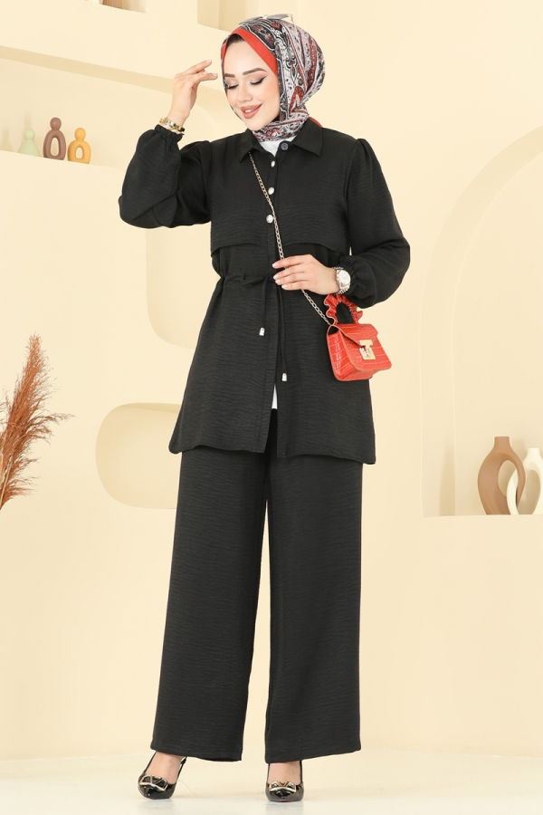 Modaselvim خصم صافٍ20%+20% في سلة التسوق طقم أسود 1015MP806