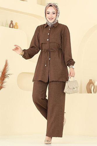 moda selvim Combined 1015MP806 Brown - Thumbnail