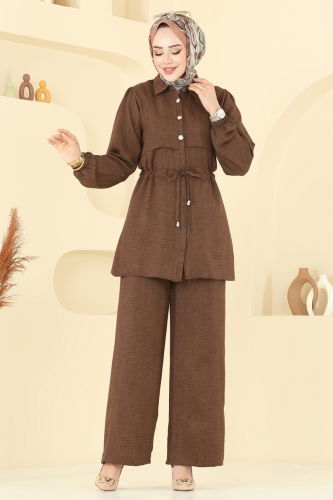 moda selvim Combined 1015MP806 Brown - Thumbnail