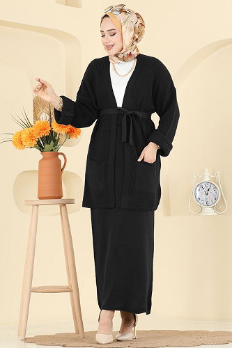 moda selvim Combined 1017HBS856 Black - Thumbnail