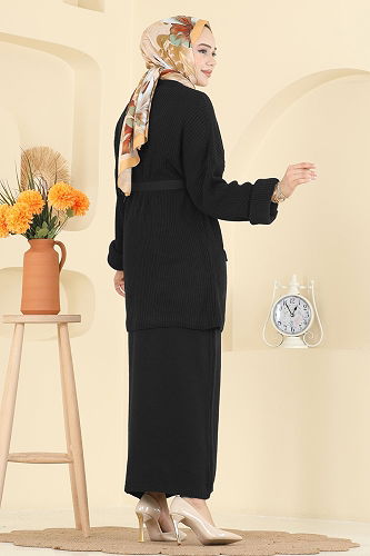 moda selvim Combined 1017HBS856 Black - Thumbnail