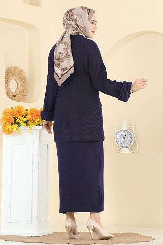 moda selvim Combined 1017HBS856 Navy Blue - Thumbnail