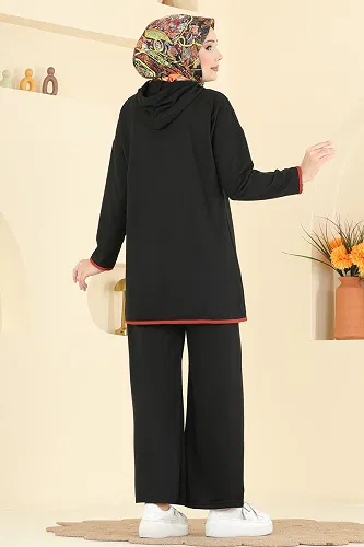 moda selvim Combined 1019ETT926 Black - Thumbnail