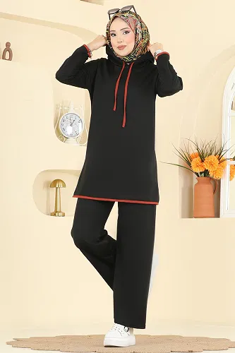 moda selvim Combined 1019ETT926 Black - Thumbnail