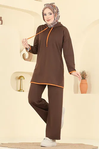 moda selvim Combined 1019ETT926 Brown - Thumbnail