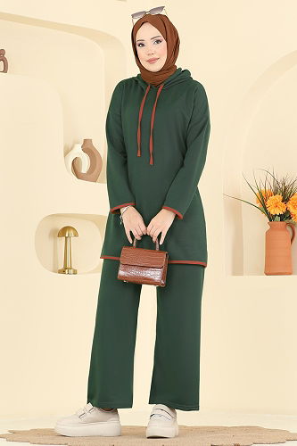 moda selvim Combined 1019ETT926 Emerald - Thumbnail