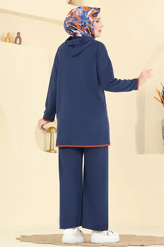 moda selvim Combined 1019ETT926 Navy Blue - Thumbnail