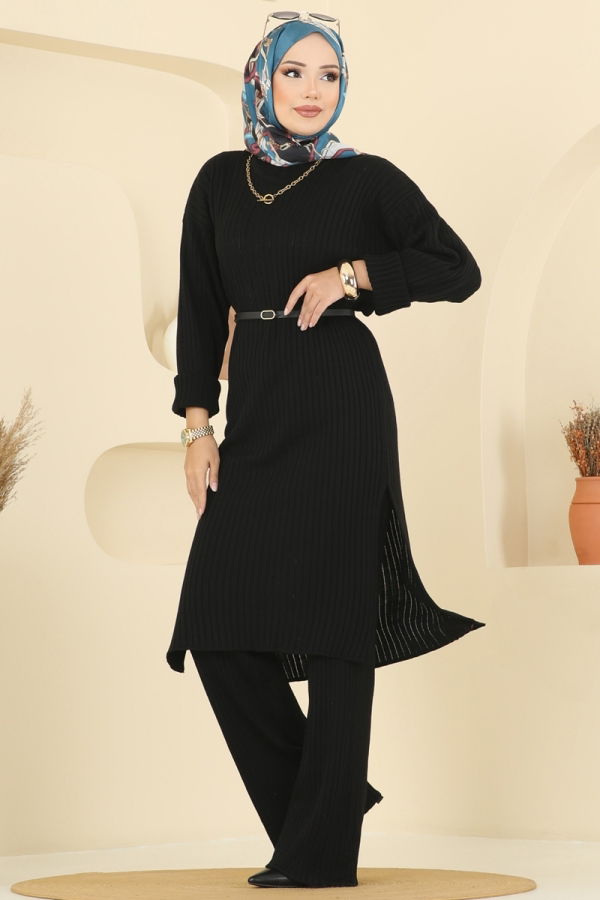 Modaselvim خصم صافٍ20%+20% في سلة التسوق طقم أسود 1020KLB1050