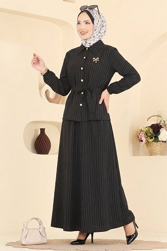 moda selvim Combined 102NZRK1200 Black - Thumbnail