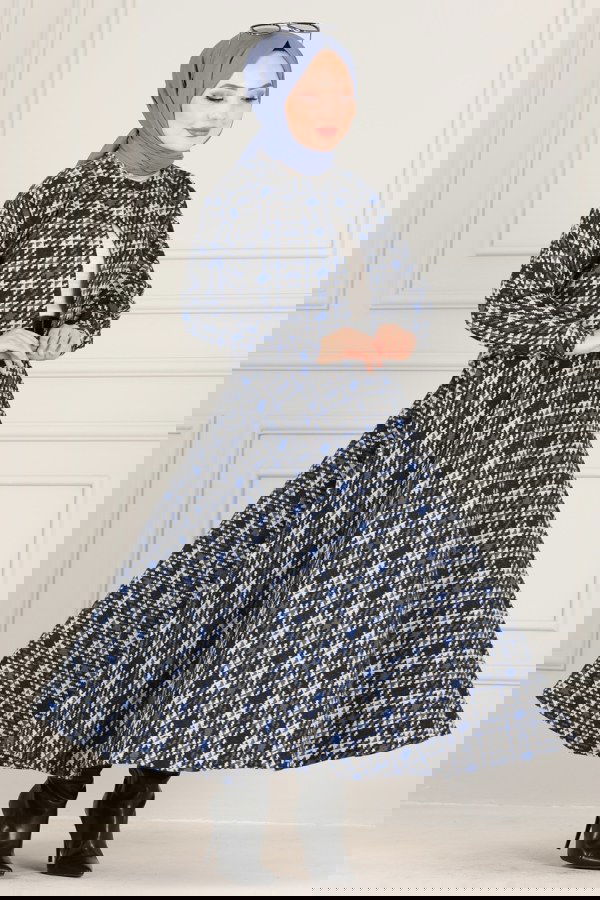 Modaselvim خصم صافٍ20%+20% في سلة التسوق طقم ازرق 1041BRZ597