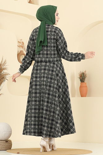 moda selvim طقم اخضر عفني 1041BRZ597 - Thumbnail