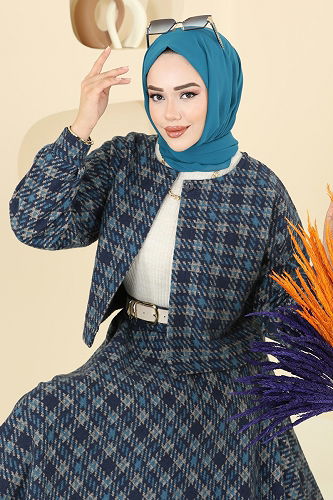 moda selvim Combined 1041BRZ597 Navy Blue - Thumbnail