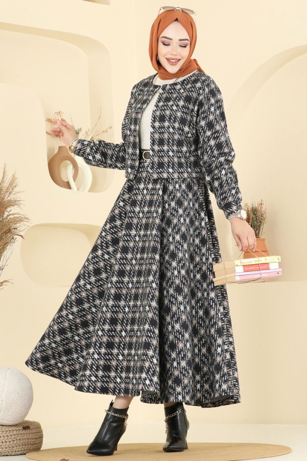 Modaselvim خصم صافٍ20%+20% في سلة التسوق طقم بيج 1041BRZ597