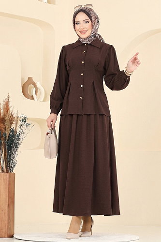 moda selvim Combined 104NZRK1200 Brown - Thumbnail