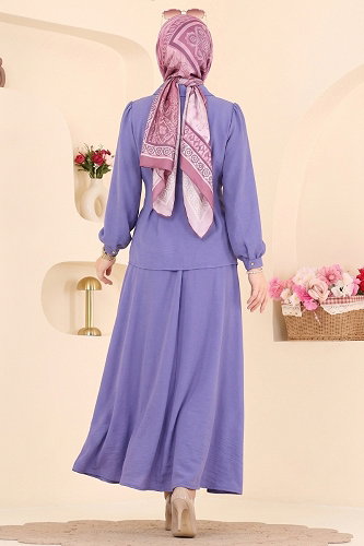 moda selvim Combined 104NZRK1200 Lilac - Thumbnail