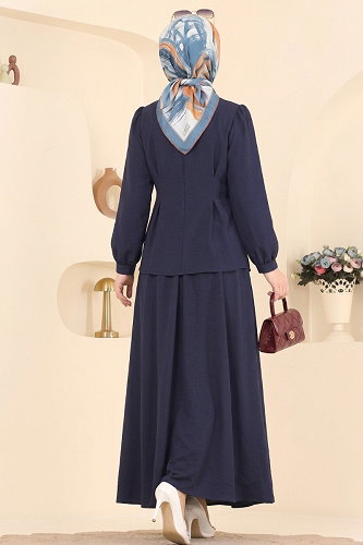 moda selvim Combined 104NZRK1200 Navy Blue - Thumbnail