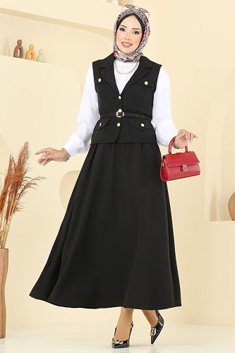 moda selvim Combined 1053MP806 Black - Thumbnail