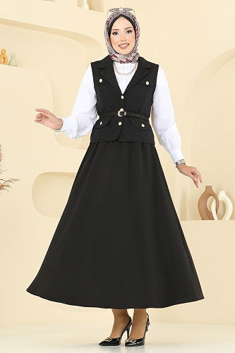 moda selvim Combined 1053MP806 Black - Thumbnail