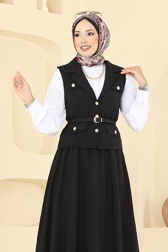 moda selvim Combined 1053MP806 Black - Thumbnail